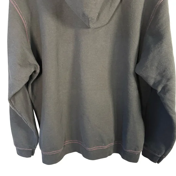 Realtree Unisex Black Hoodie with Pink Camo Accents Size XL Casual Streetwear - Picture 12 of 13